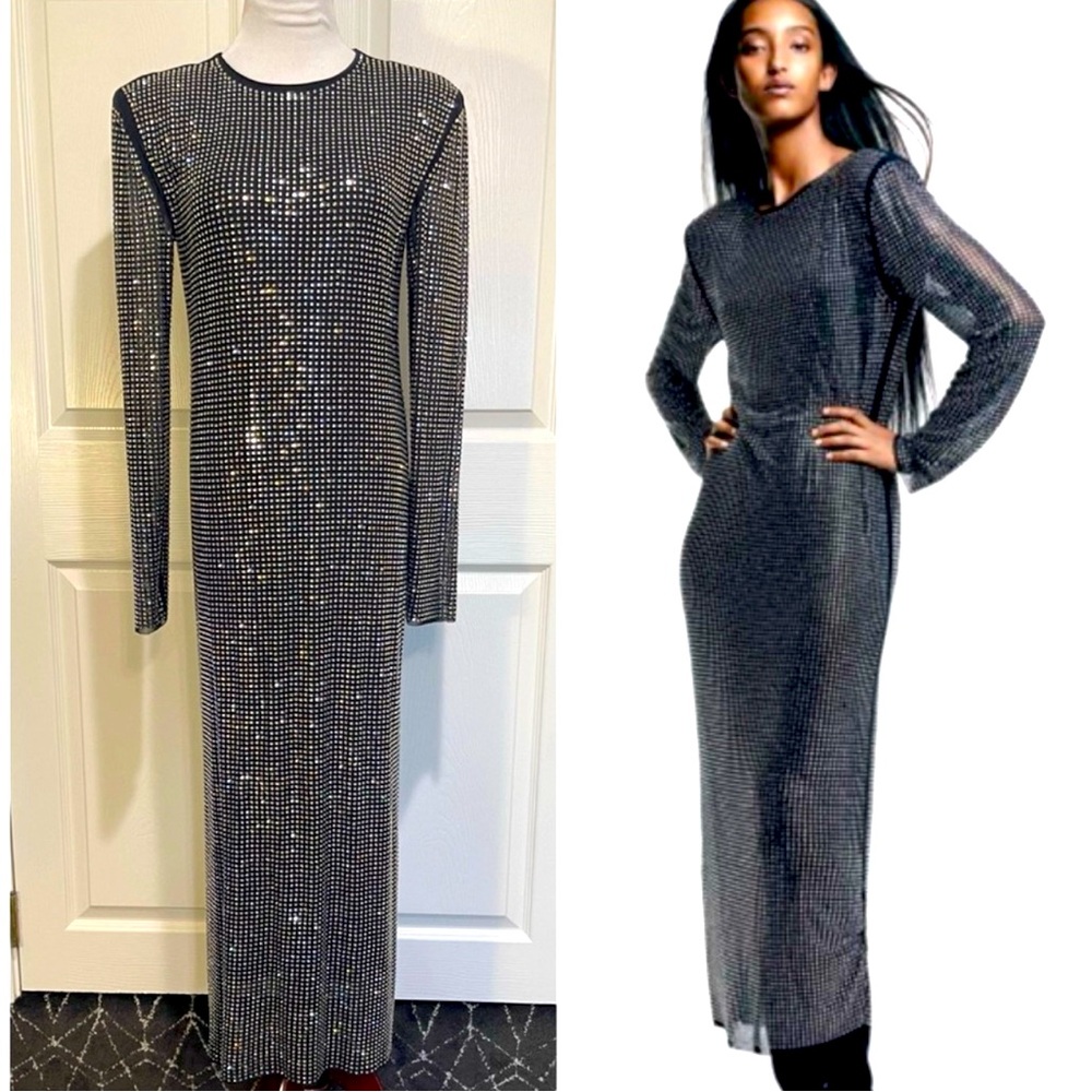 New with tags! Rhinestone-embellished Dress H&M
$239.00
Black/rhinestones